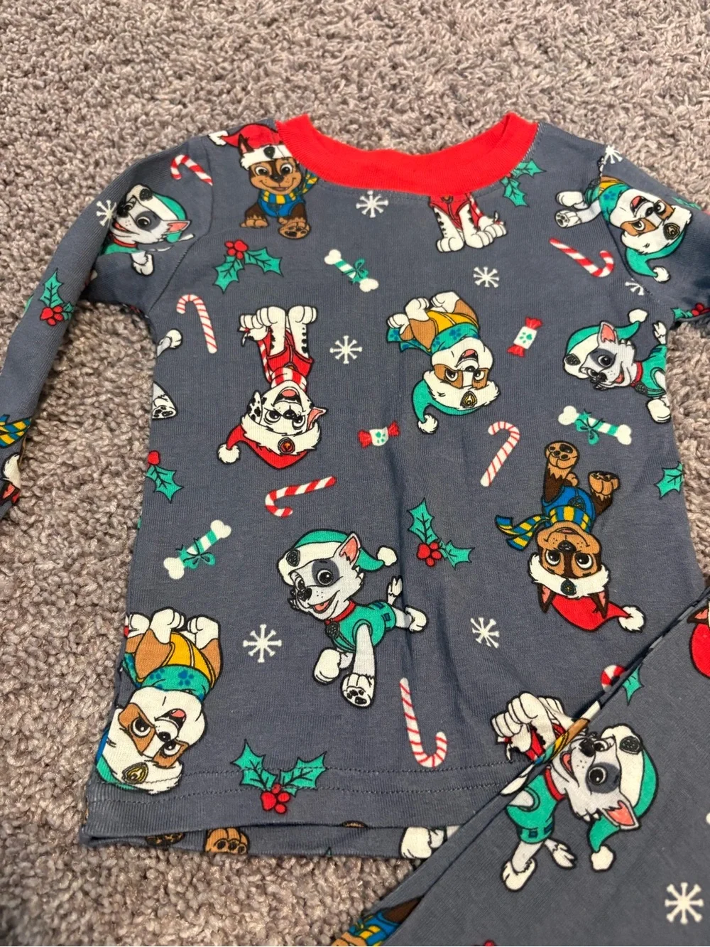Paw Patrol Christmas Pjs // 18m